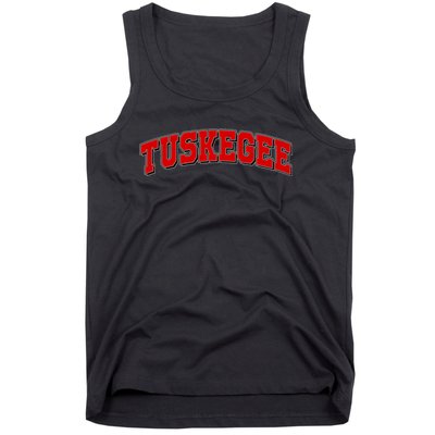 Tuskegee Sporty Logo Tank Top