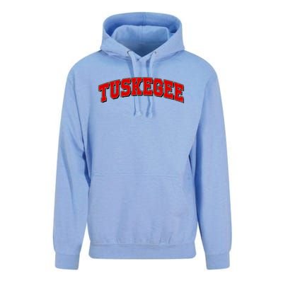 Tuskegee Sporty Logo Unisex Surf Hoodie