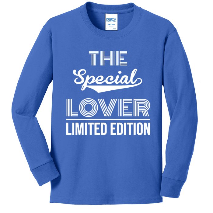 The Special Lover Gift Valentine's Day Design Gift Kids Long Sleeve Shirt