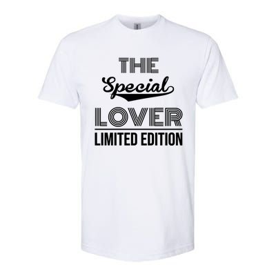 The Special Lover Gift Valentine's Day Design Gift Softstyle® CVC T-Shirt