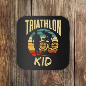 Triathlon Sport Lover Triathlete Coaster