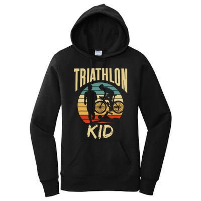 Triathlon Sport Lover Triathlete Women's Pullover Hoodie