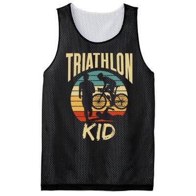 Triathlon Sport Lover Triathlete Mesh Reversible Basketball Jersey Tank