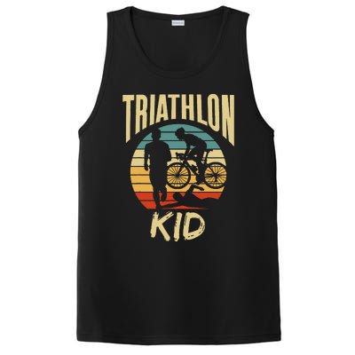 Triathlon Sport Lover Triathlete PosiCharge Competitor Tank