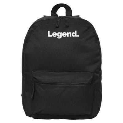 That Says Legend 16 in Basic Backpack