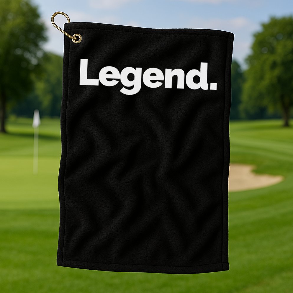 That Says Legend Golf Towel