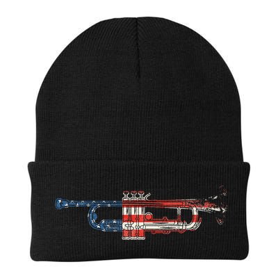 Trumpet Silhouette Love Jazz Player Music Gifts Band Beanie