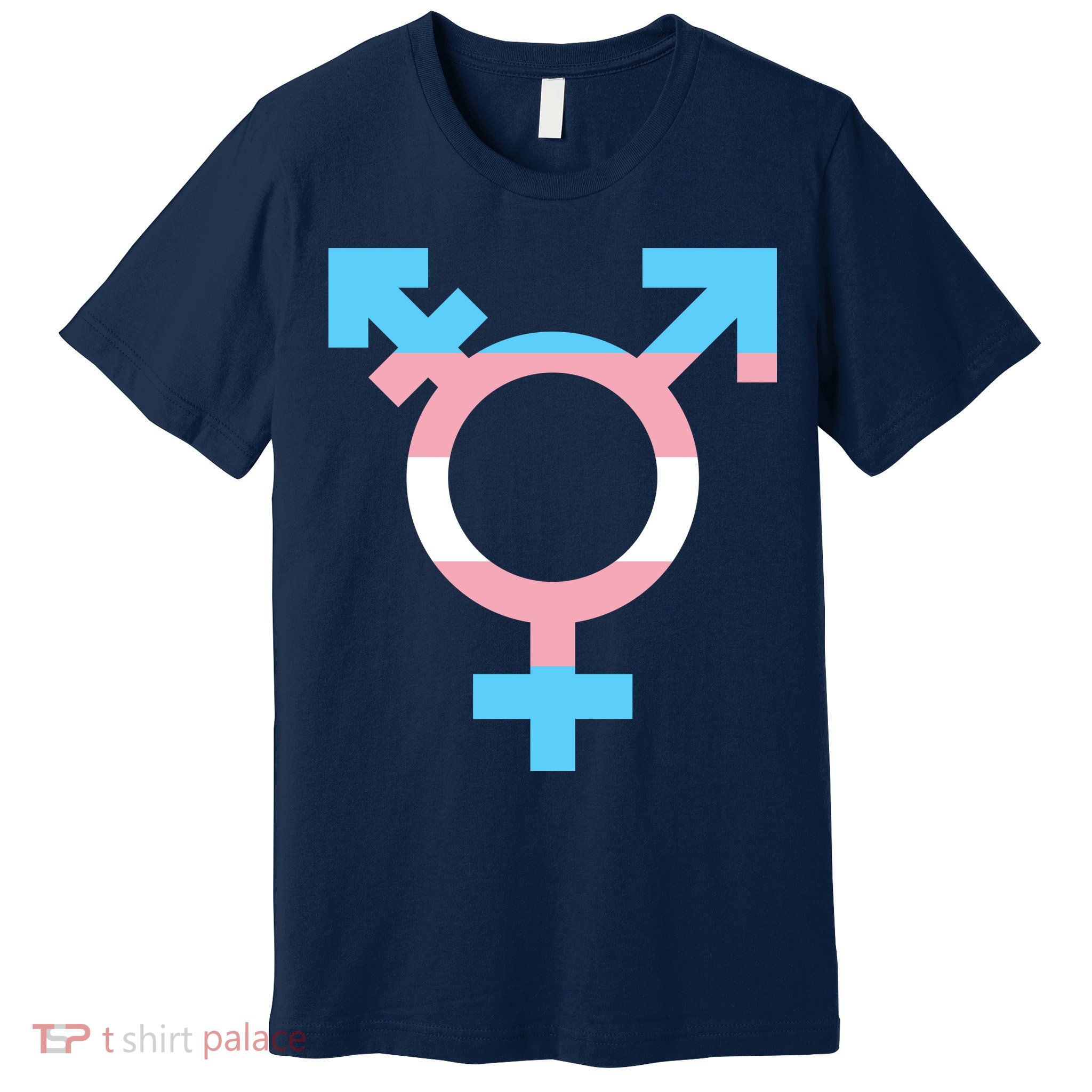 Transgender Sign Logo Flag Pride Month Premium T-Shirt