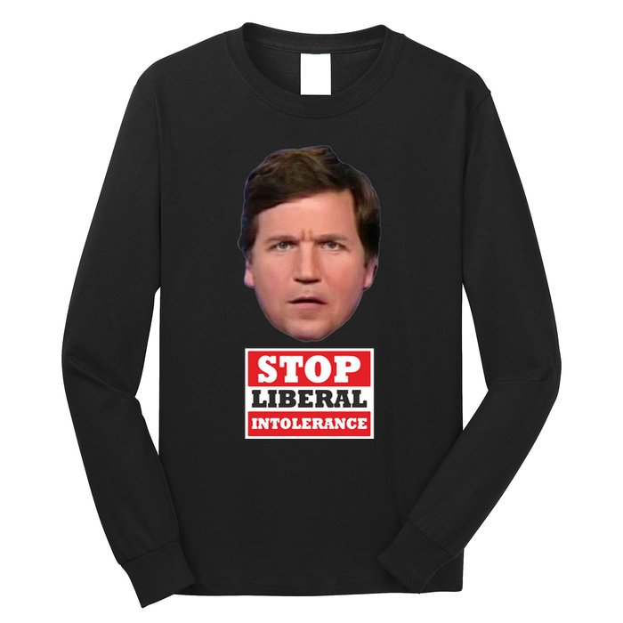 TuckerS Stop Liberal Intolerance Long Sleeve Shirt