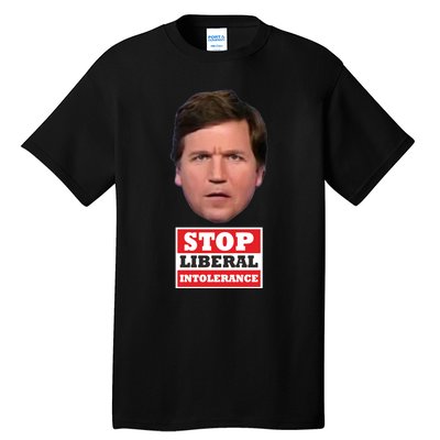 TuckerS Stop Liberal Intolerance Tall T-Shirt