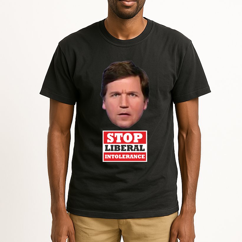 TuckerS Stop Liberal Intolerance Tall T-Shirt