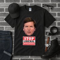 TuckerS Stop Liberal Intolerance Tall T-Shirt