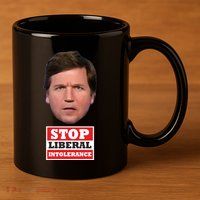 TuckerS Stop Liberal Intolerance 11oz C Handle Ceramic Mug