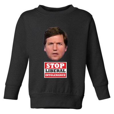 TuckerS Stop Liberal Intolerance Toddler Sweatshirt
