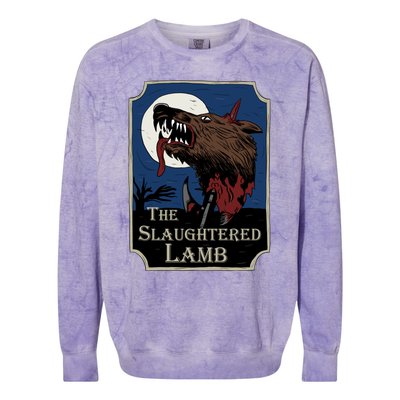 The Slaughtered Lamb Colorblast Crewneck Sweatshirt