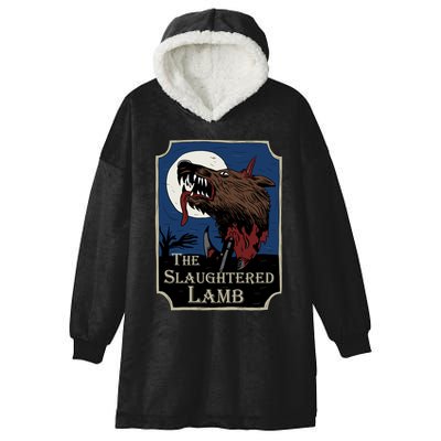 The Slaughtered Lamb Hooded Wearable Blanket