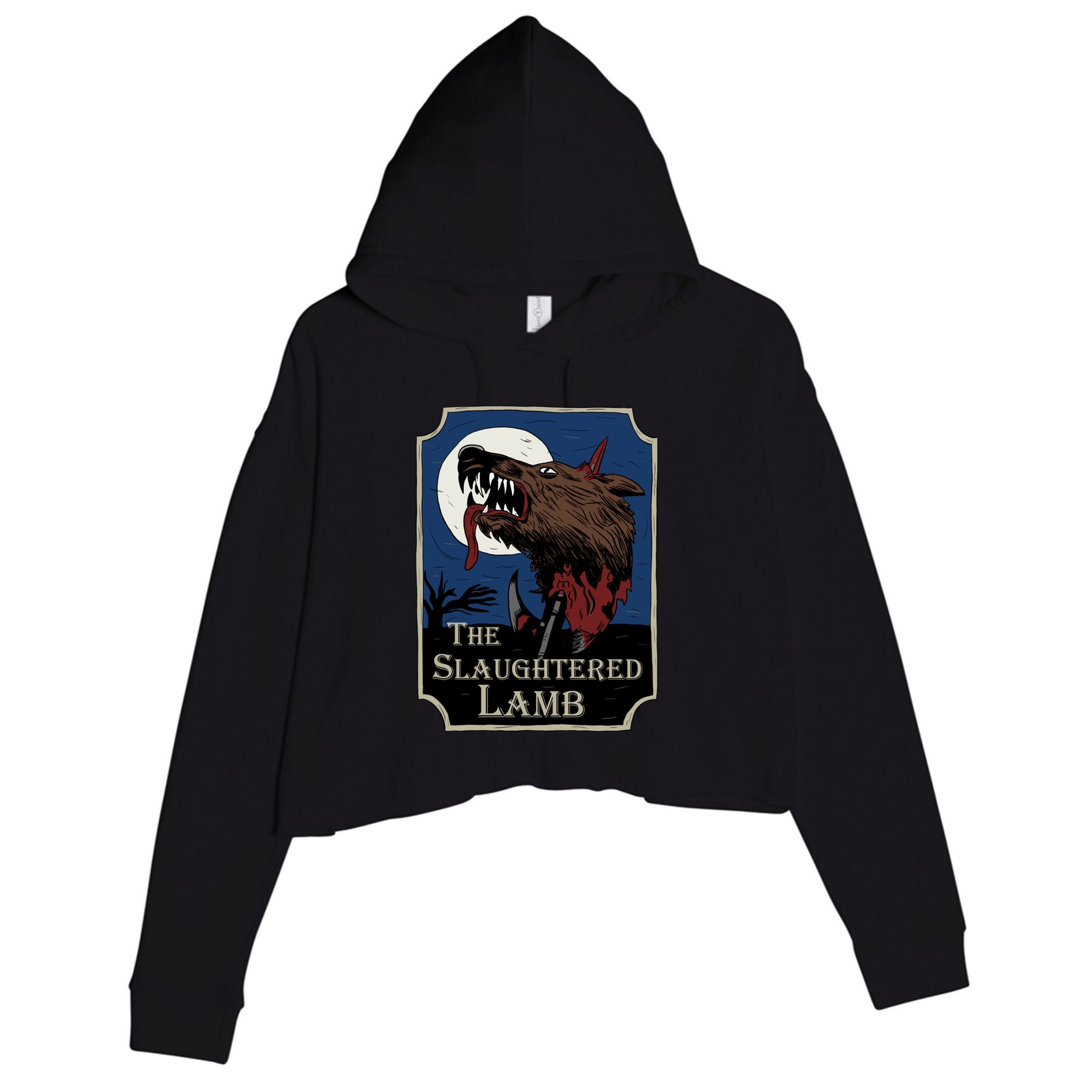 The Slaughtered Lamb Crop Fleece Hoodie
