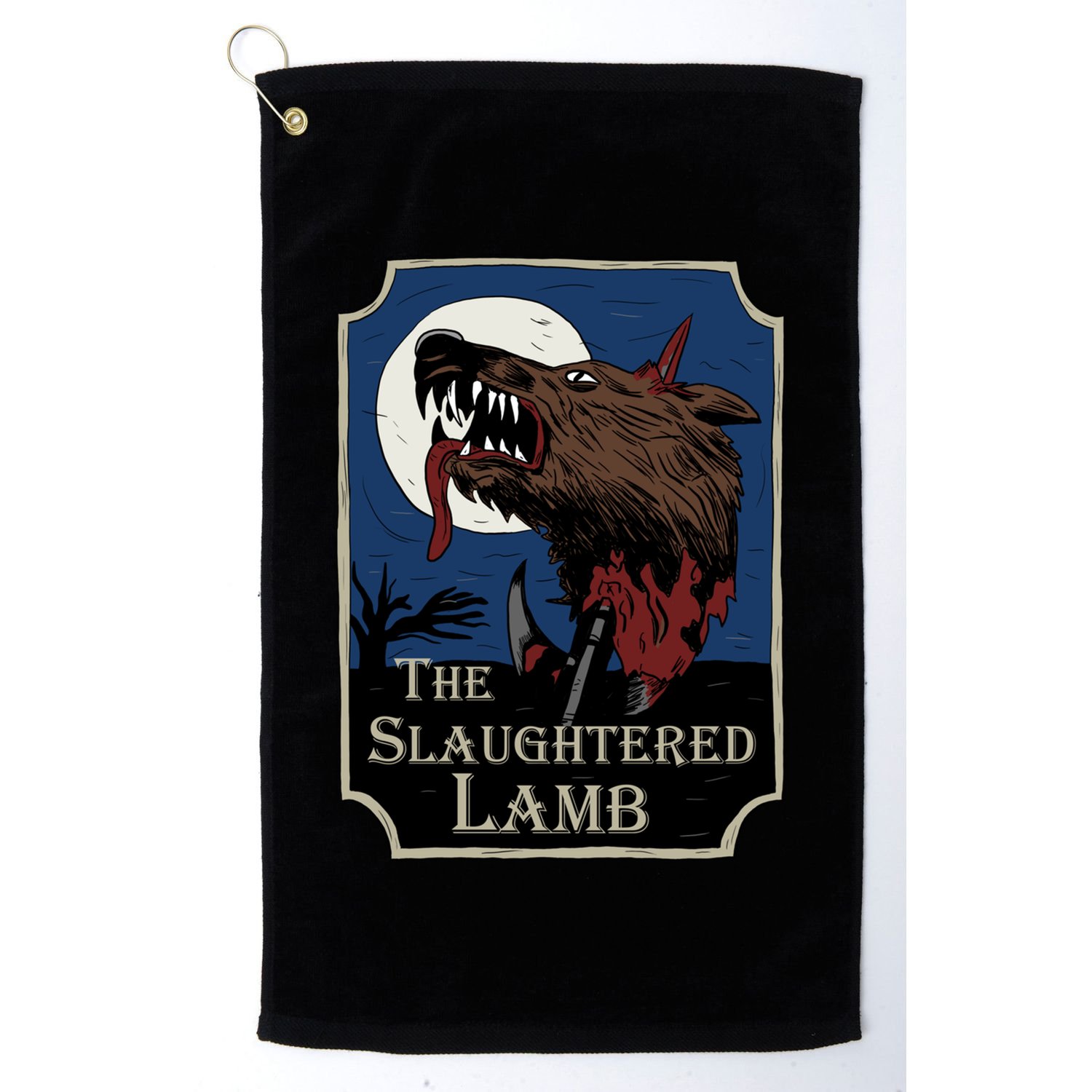 The Slaughtered Lamb Golf Towel