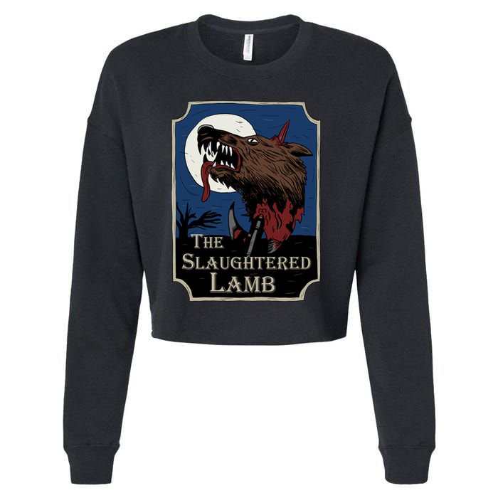 The Slaughtered Lamb Cropped Pullover Crew