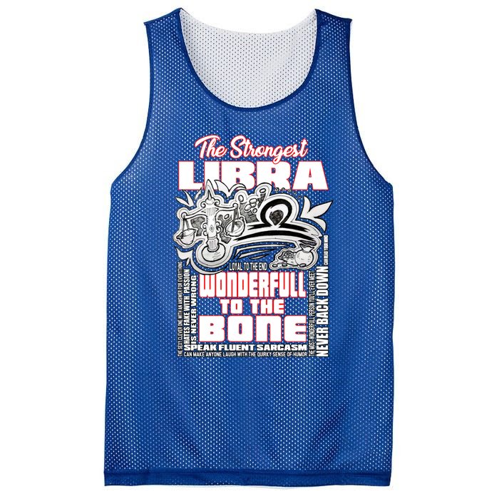 The Strongest Libra Wisdom Quotes Of Libra Zodiac Cute Gift Mesh Reversible Basketball Jersey Tank