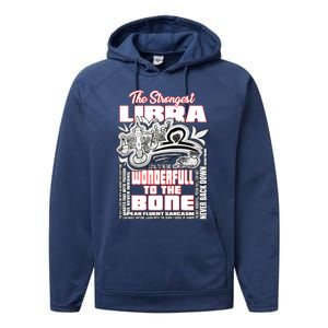 The Strongest Libra Wisdom Quotes Of Libra Zodiac Cute Gift Performance Fleece Hoodie