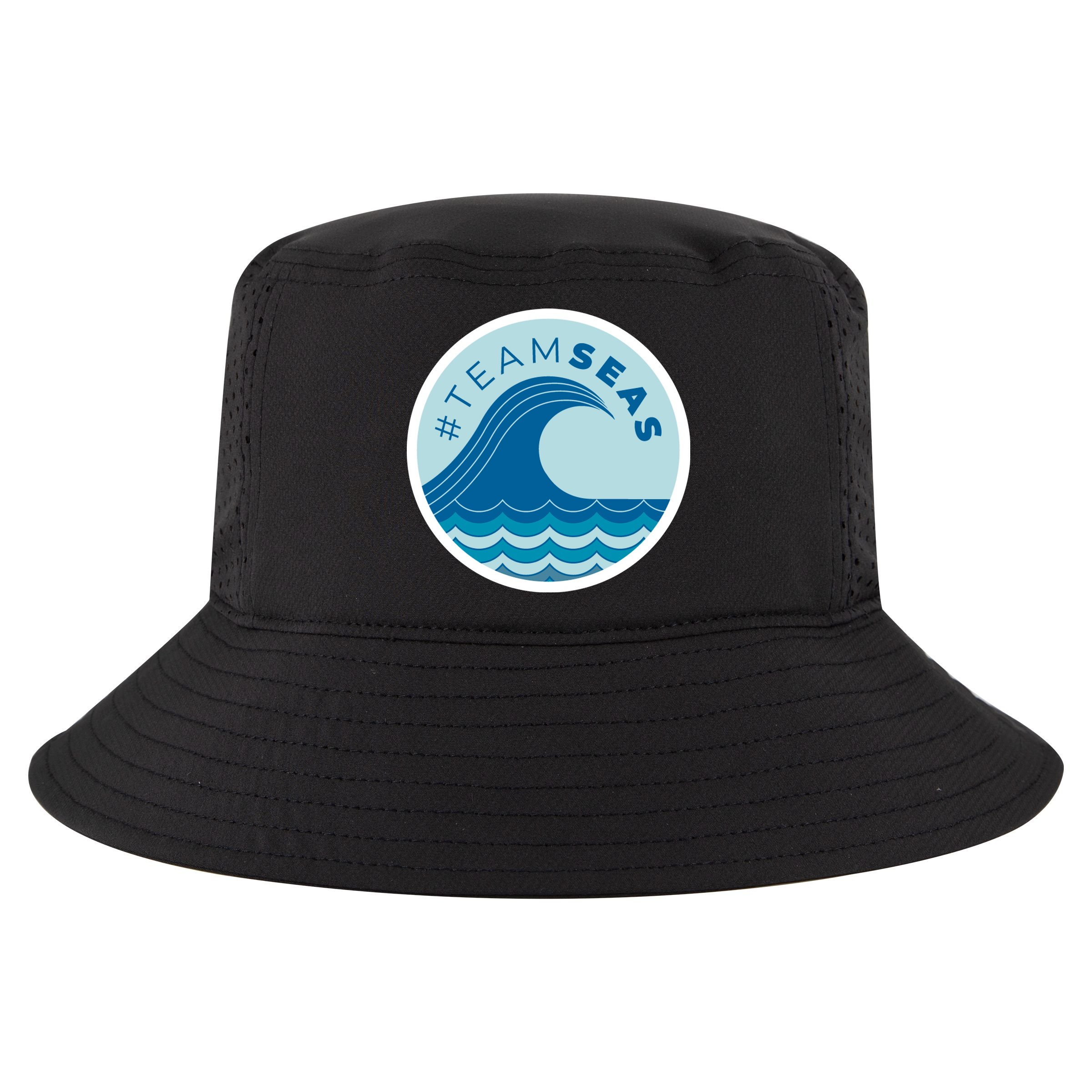 Team Seas Logo Cool Comfort Performance Bucket Hat