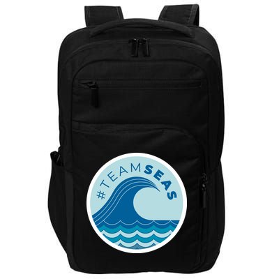 Team Seas Logo Impact Tech Backpack