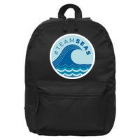 Team Seas Logo 16 in Basic Backpack