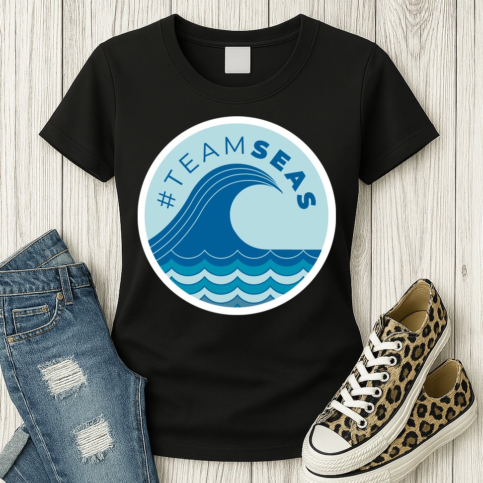 Team Seas Logo Womens T-Shirt