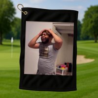 The Sneaky Link Man Golf Towel