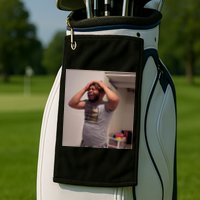 The Sneaky Link Man Golf Towel