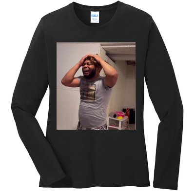 The Sneaky Link Man Ladies Long Sleeve Shirt