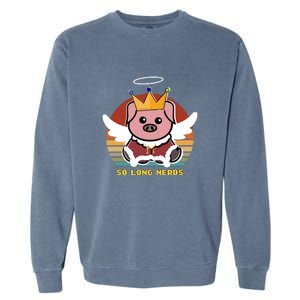 Techno So Long Nerds Garment-Dyed Sweatshirt