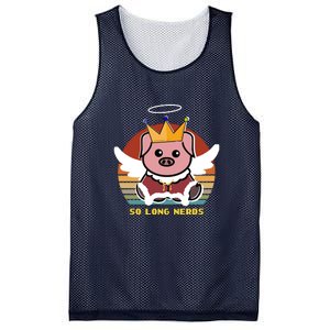 Techno So Long Nerds Mesh Reversible Basketball Jersey Tank