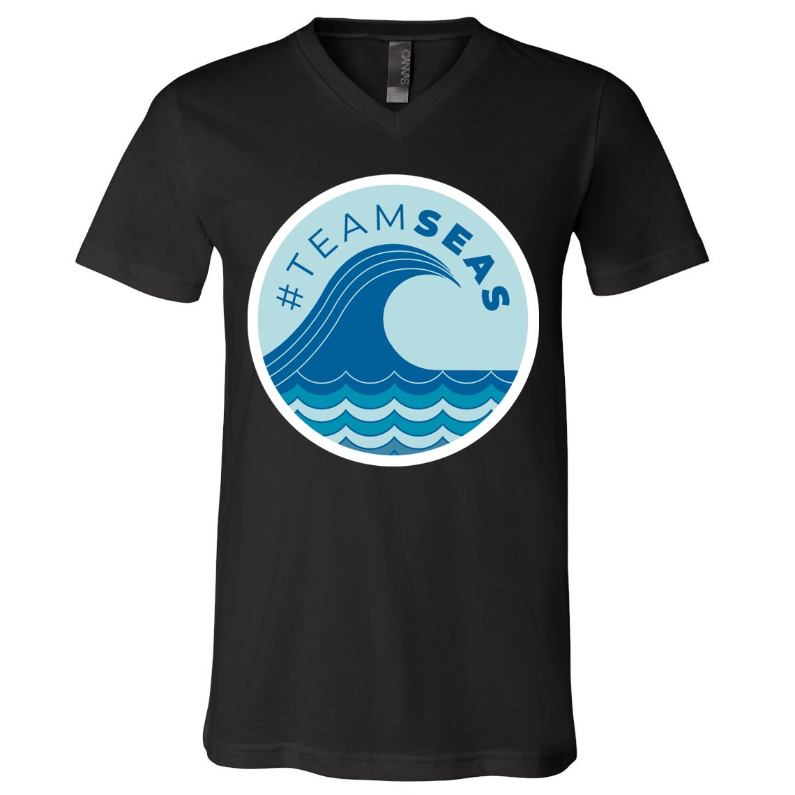 Team Seas Logo V-Neck T-Shirt