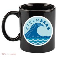 Team Seas Logo 11oz C Handle Ceramic Mug