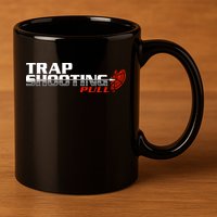 Trap Shooting Logo 11oz C Handle Ceramic Mug