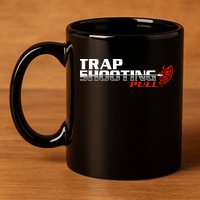 Trap Shooting Logo 11oz C Handle Ceramic Mug