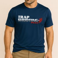 Trap Shooting Logo Cooling Performance Crew T-Shirt