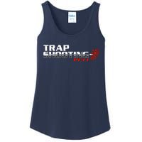 Trap Shooting Logo Ladies Essential Tank