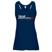 Trap Shooting Logo Ladies Essential Flowy Tank