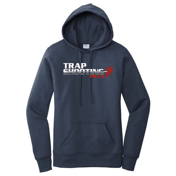 Trap Shooting Logo Women's Pullover Hoodie