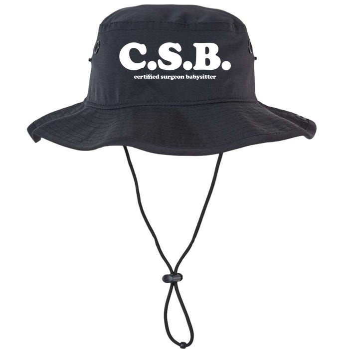 The Scrub Life Certified Surgeon Babysitter Csb Scrub Tech Nurse Legacy Cool Fit Booney Bucket Hat