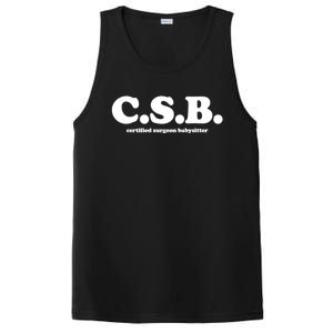 The Scrub Life Certified Surgeon Babysitter Csb Scrub Tech Nurse PosiCharge Competitor Tank