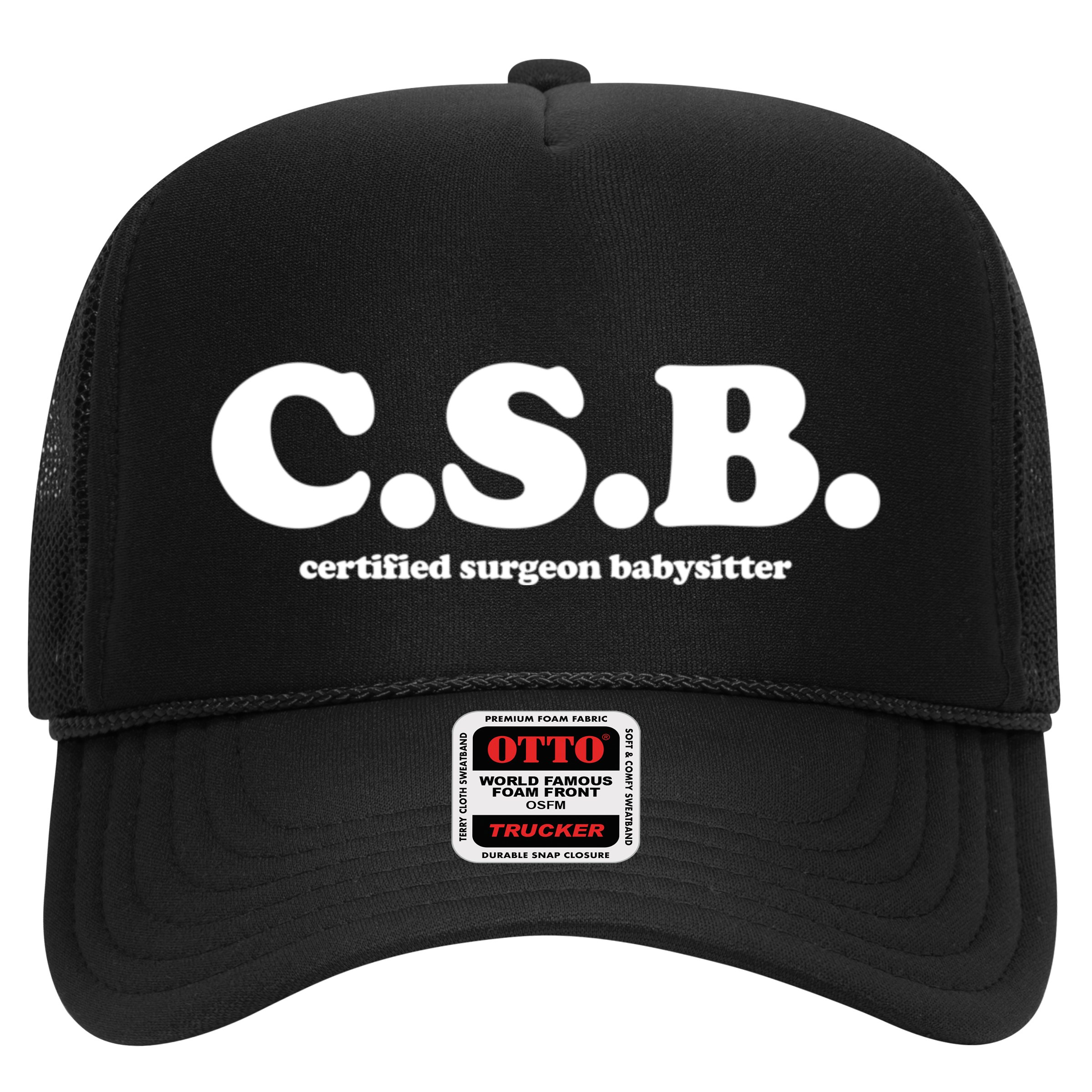 The Scrub Life Certified Surgeon Babysitter Csb Scrub Tech Nurse Hat