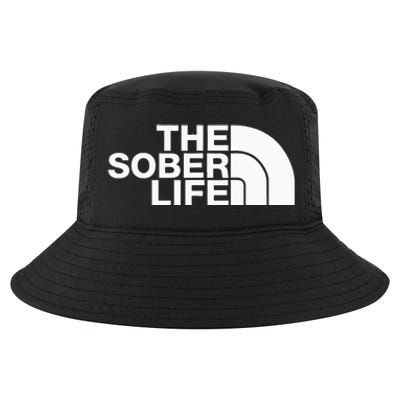 The Sober Life Na Aa Sober Recovery Cool Comfort Performance Bucket Hat