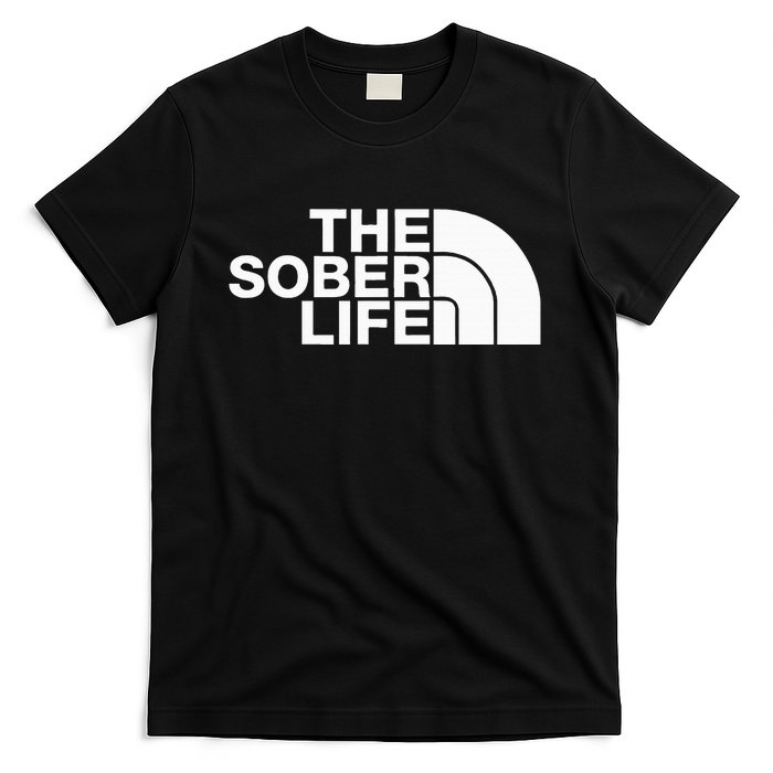 The Sober Life Na Aa Sober Recovery T-Shirt