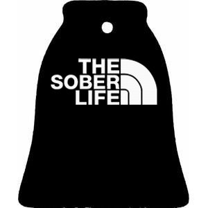 The Sober Life Na Aa Sober Recovery Ceramic Bell Ornament