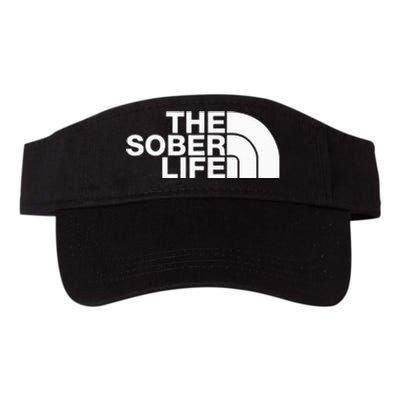 The Sober Life Na Aa Sober Recovery Valucap Bio-Washed Visor