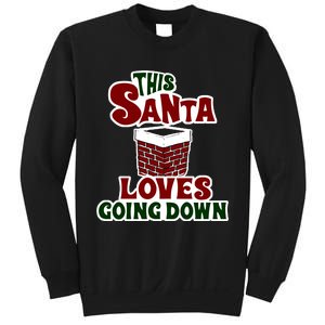 This Santa Loves Going Down Sweatshirt